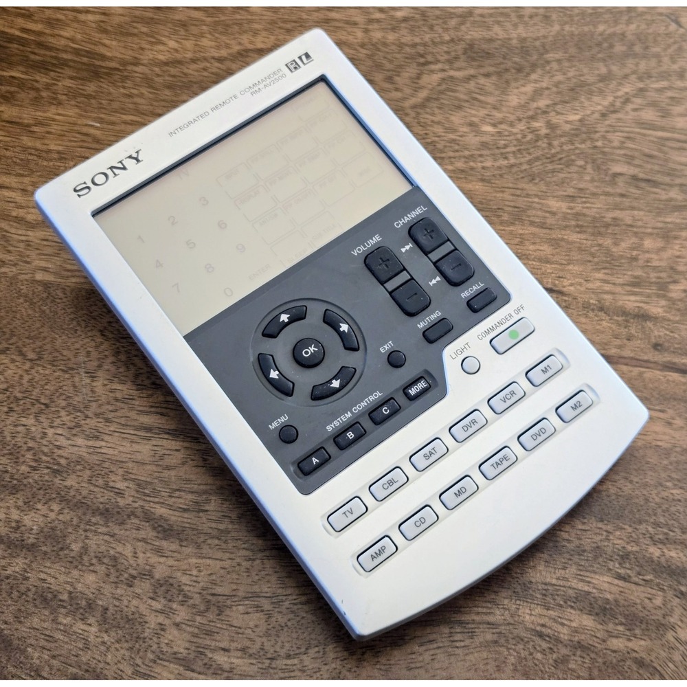 Sony RM-AV2500 Remote Commander Touchscreen Universal AV Control Tested/Working - Picture 2 of 9